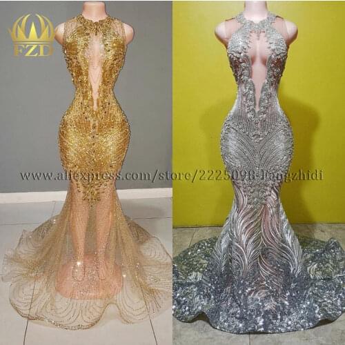 FZD 1 Piece All Rhinestones Gold Stone Large Patches and Rhinestone Crystal for Wedding , DIY Decorative for Evening Dress