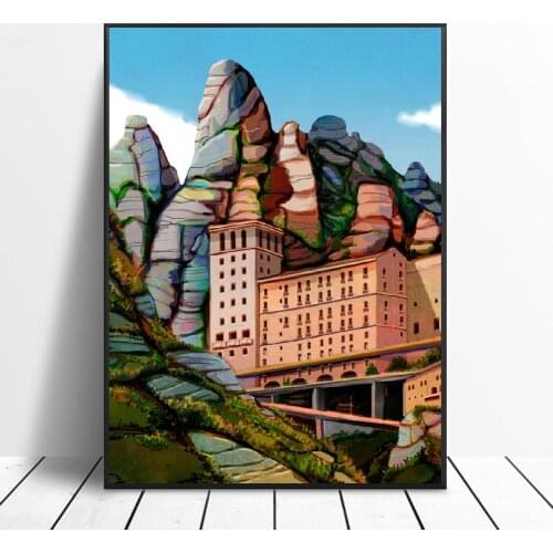 Spain Art Canvas Poster Home Decoration Painting No Frame