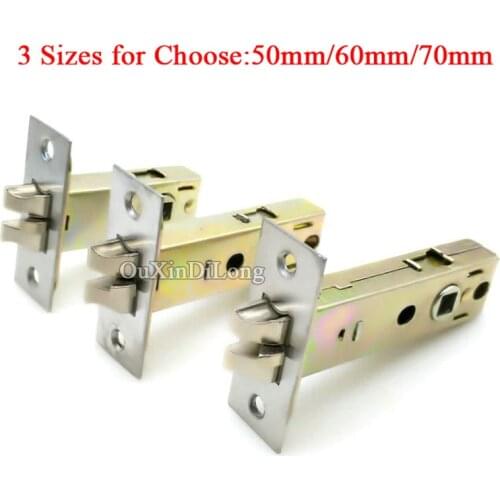 HOT 1Piece European Mortise Locks Lock body Anti-theft lock cylinder Door lock repair parts Center Distance 50mm/60mm/70mm