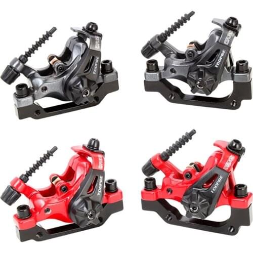 MTB Bike Mechanical Disc Brake Bilateral 160 180 MM Calipers Rotor Set BMX Scooter Front Rear Bicycle Parts