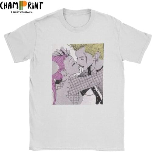 Mens T-Shirts Paradise Kiss Miwako Sakurada Funny 100% Cotton Tees Short Sleeve Arashi Nagase T Shirts Round Neck Clothes