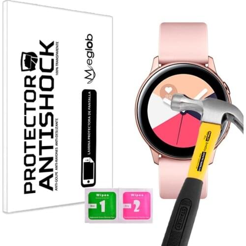 Screen protector Anti-Shock Anti-scratch Anti-Shatter compatible with Samsung Galaxy Watch Active