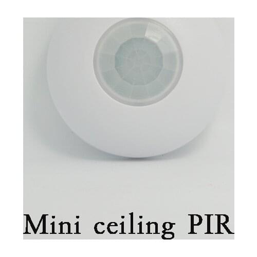 1 PCS) free shipping 360 degree Mini wired indoor ceiling Motion sensor PIR alarm NC NO options Home security system Intruder