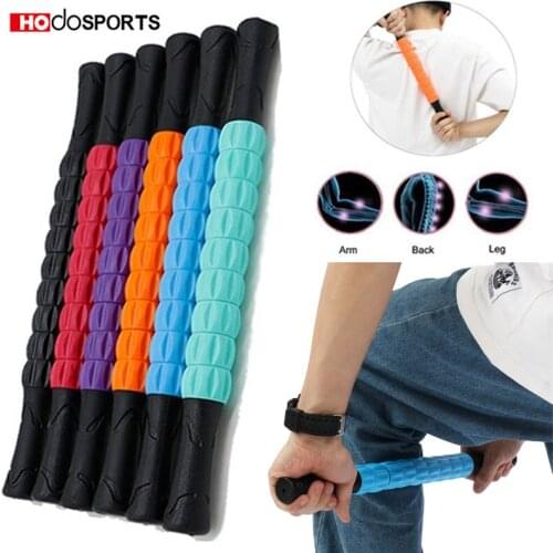Yoga Roller Stick Massage Body Stick Release Muscles Legs Relax Portable Body Fitness Massage Stick Trigger Muscle Roller