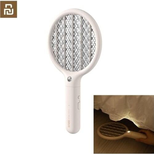Youpin Sothing USB Electric Mosquito Swatter Dispeller LED Handheld Killer Insect Fly Bug Электрическая мухобойка от комаров