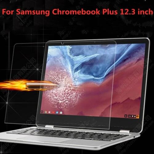 9H laptopTempered Glass Screen Guard Protector Film For Samsung Galaxy Chromebook Plus /Pro XE513C24-K01US 12.3" 12.3inch
