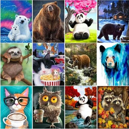 5D DIY Diamond Painting Anime Full Square Round Drill Landscape Embroidery Kits Cross Stitch Mosaic Home Handmade Art Decor