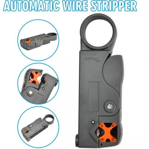 Automatic Double Blades Stripping Pliers Wire Stripper Cutter Decrustation Pliers Hand Tool Wire Cable Tools Multifunctional