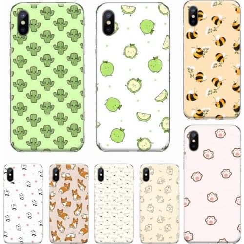 Bee cactus Phone Case For iphone 12 5 5s 5c se 6 6s 7 8 plus x xs xr 11 pro max mini