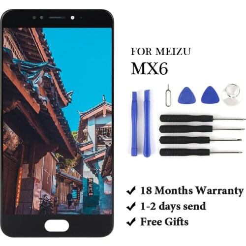 Display For Meizu MX6 Display Touch Screen Digitizer Assembly For MEIZU MX6 LCD MX6 LCD with frame For Meizu MX6 LCD display
