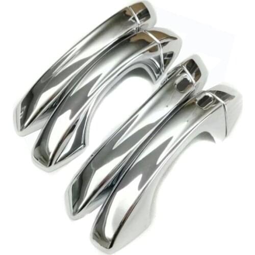 For Volkswagen VW Teramont Atlas 2017 2018 ABS Chrome Door Handle Decorative Frame Cover Trim Car Sticker Accessories 8pcs