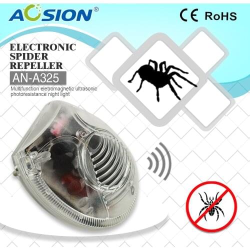 Aosion Electromagnetic ultrasonic and electronic spiders pest cockroach, mosquito mouse repeller eco-friendly pest control LED