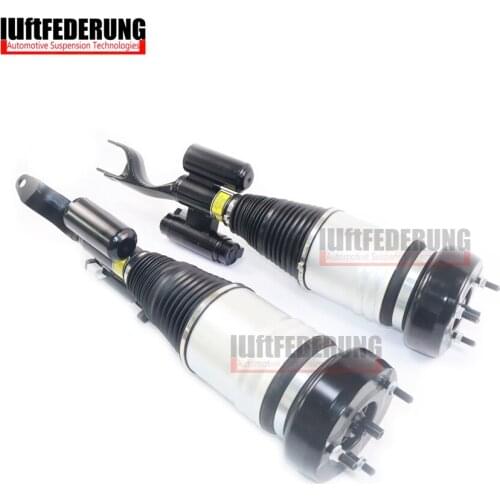 Luftfederung New 2x Front Air Suspension Shock Absorber Air Spring For Benz C Class C205 W205 2053208500 2053208600 4MATIC