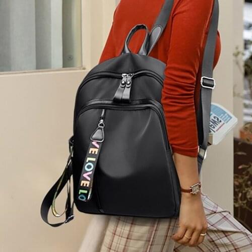 Lovely Women backpack 2021 Trendy Oxford Teenager Girls backpacks Fashion ladies Casual bags shopping Bagpack Travel Rucksack