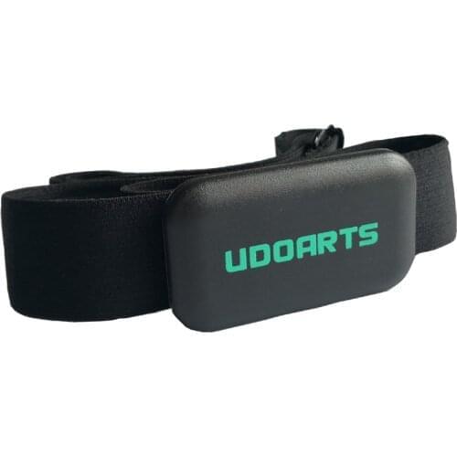 [NEW]Udoarts Heart Rate Monitor Chest Strap for iPhone Android,Wahoo Polar Garmin, Men Women, IP67 Waterproof, Bluetooth4.0ANT
