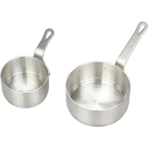 New Stainless Steel Sauce Bowl Western Steak Sauce Dish Korean Tomato Sauce Bowl With Handle Mini Juice Sauce