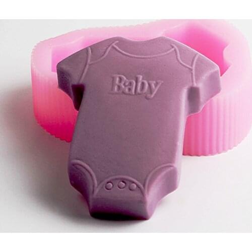 PRZY Silicone Fondant Molds Soap Mold Mould Clay Resin DIY Manual Moulds Aroma Stone Moulds Shirt Craft Silicone Baby