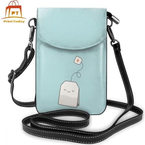 Smile Shoulder Bag Smile Leather Bag Teenage Trendy Women Bags Print High quality Crossbody Multi Pocket Purse