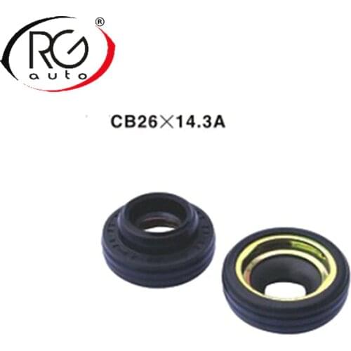 Automotive air conditioning compressor seal oil seal/Auto AC compressor LIP TYPE Rubber-mounted shaft seal