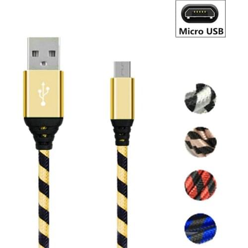 Micor USB Charger Cable for ZTE Blade V8 V9 Nubia N3 Z11 Z9 Mini Sync Data Wire for LG Stylo 3 plus K10 K8 2018 Fast Charging