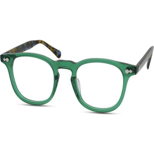 Vintage Acetate Eyeglasses Frame Women Prescription Lens Optical Eyewear High Quality Anti-reflective Retro Reading Glasses Men