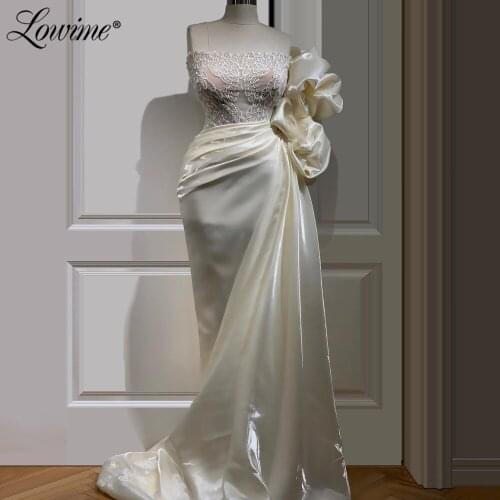 Robe De Soiree Lace Formal Kaftans Evening Dresses 2020 New Custom Dubai Design Middle East Women Prom Party Dress