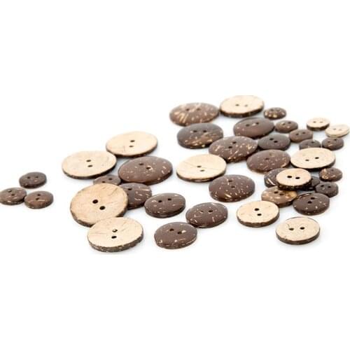 10pcs 10~25mm Coconut Buttons Clothes Sewing Button Jewelry Accessory Charms Handmade