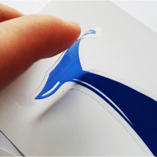 2Pcs Waterproof Durable Dolphin Decal Stickers For Kayak / Car / Home