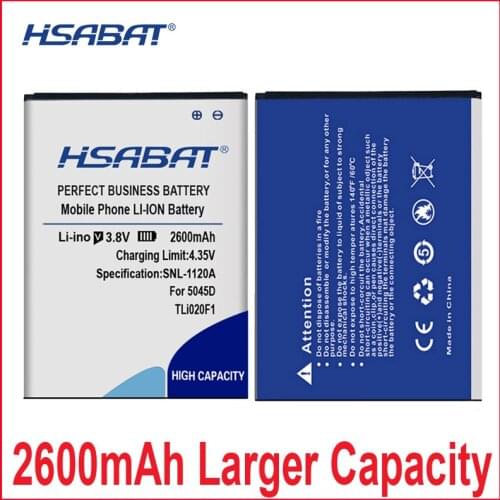 TLI020F1 TLI020F2 For Alcatel PIXI 4 5045D / Pop 2 5042D J726T J726T-so2 J728T for TCL J726T C7 7040D / TCL J720 J720T Battery