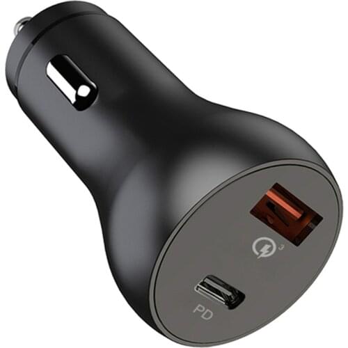 Ugreen 36W Quick Charge 4.0 3.0 QC USB Car Charger for Xiaomi QC4.0 QC3.0 Type C PD Car Charging for iPhone 11 X Xs 8 PD Charger
