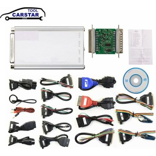 Auto ECU programmer Carprog V8.21 Firmware Full Set Program Online ECU Chip Tunning Car Prog 8.21/10.93 with 21 Adapters