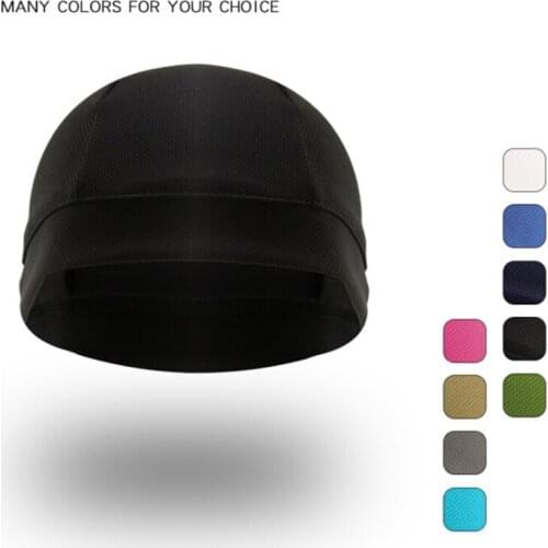 Hot Sale Quick Dry Helmet Cycling Cap Unisex Inner Cap Anti-UV Anti-Sweat Sports Hat Motorcycle Bike Riding Bicycle Cycling Hat