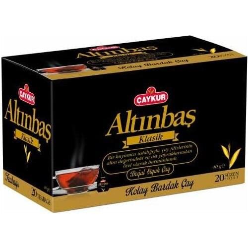 Çaykur Altınbaş Tea With Its Wonderful Drink, Strained Tea Bag 40 gr FREE SHİPPİNG