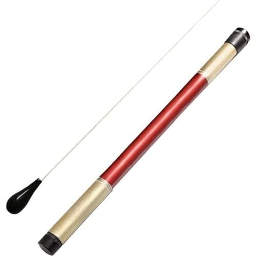 Music Conductor Batons,Imitation Agate Handle Orchestra Conducting Baton Music Batons (Black)