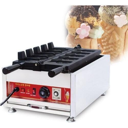 Taiyaki machine big fish/korean ice cream fish taiyaki/taiyaki maker ice cream open