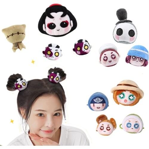 Cute Wholesale Game Identity V Cosplay Hair Accessories 3D Figures Dolls Plushie Hair Rope Elastic Handmade Lolita Girl Headwear