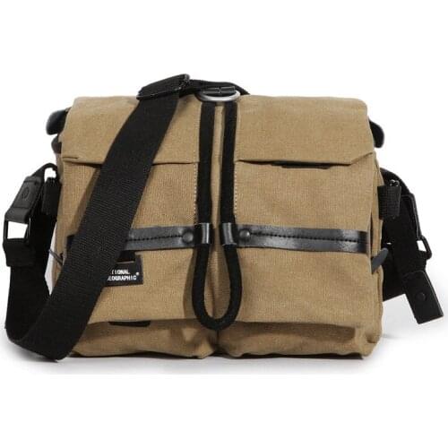 Fashion Canvas Camera Bag New Simple Shoulder Diagonal Handbag