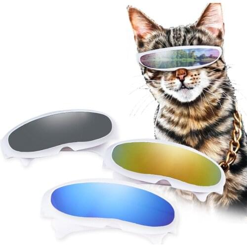 Fashion Pet Accessories for Cats Eye Sunglasses Funny Cat Glasses Toys Personality Pet Photo Supplies Vintage Sunglasses Cat Eye