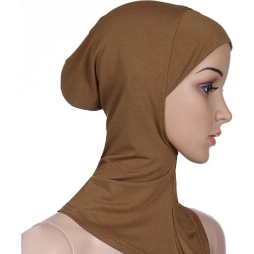 Muslim Underscarf Women Veil Hijab Head Scarves Muslim Women Scarf Turbans Head For Women Womens Hijabs Hijab Caps Hat Islamic