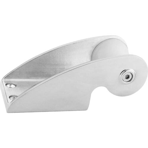 316 Stainless Steel Boat Bow Anchor Roller Replacement for Fixed Marine Docking - 170 x 75 x 65mm - Silver