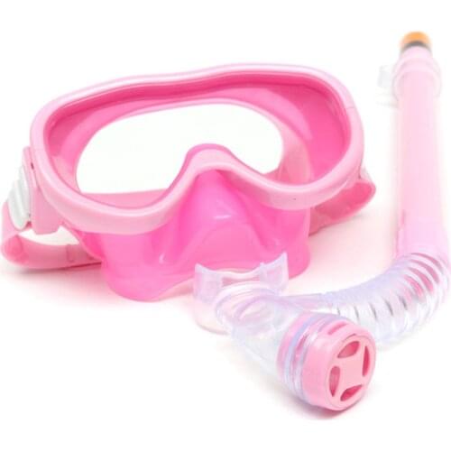 Children Swimming Goggles for Boys Grils Semi-dry Snorkeling Diving Glassess with Breathing Tube Scuba Mask Swimming Accessories