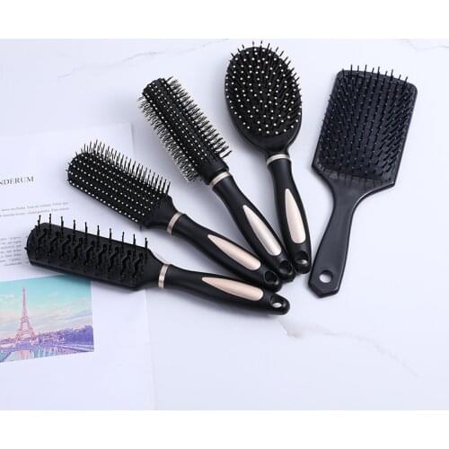 Professional Large Paddle Cushion Hair Brush Magic Comb Women Tangle Hairdressing Salon Detangling SPA Lice Massage Comb