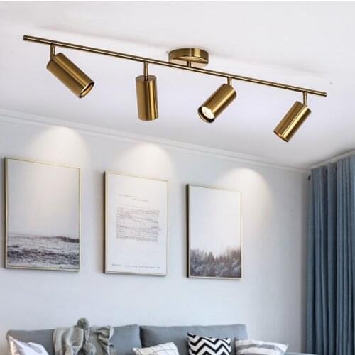 Modern Living Room Ceiling Light Fixture Nordic Rotatable LED Spotlight Ceiling Lamps For Shop Kitchen Home Suspension Luminaire
