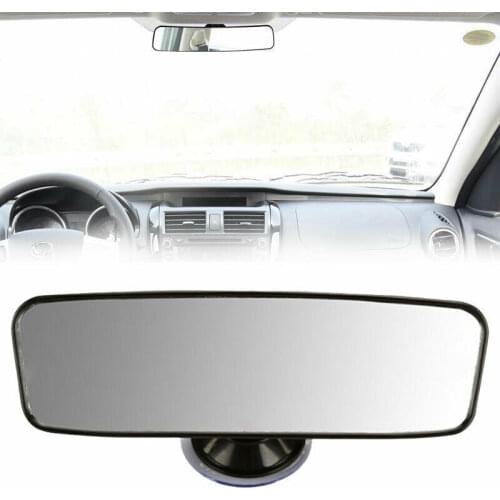 Universal Car Caravan Van Rear View Mirror Interior Suction Cup Mounting Mirror 200*60mm Car Auto Mirror Accessories