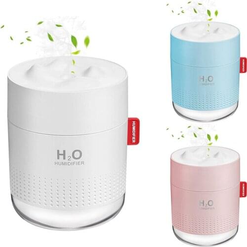 Humidifier 500Ml Cool Mist Humidifier Air Humidifier Ultrasonic Quiet Humidifier with Night Light,USB Charging