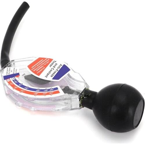 High Accuracy Anti-Freeze Coolant Tester Car Battery Liquid Densitometer For Testing Hot Cold Batteries On 6-12V Systems