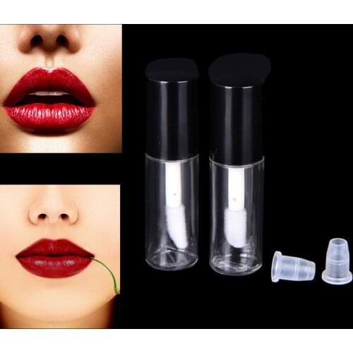 1ML Mini Empty Plastic Clear Lipstick Tube Balm Bottle Container Lot 3pcs Fashion Hot Refillable Bottles Beauty Health Tools