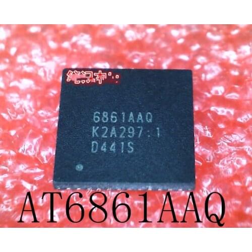 10PCS 6861AAQ AT6861AAQ LCD chip QFN new and original