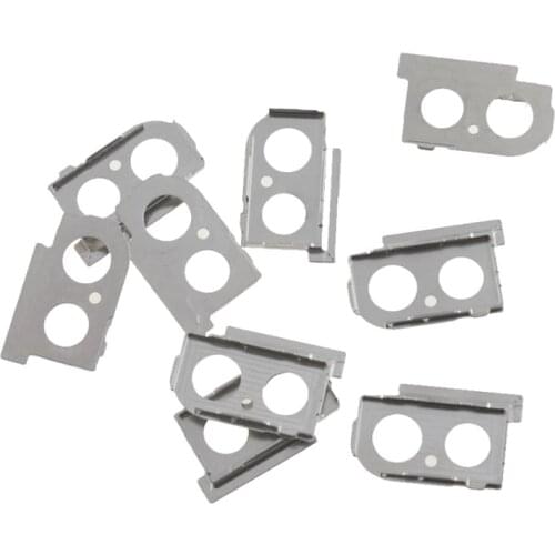 10PCS Back Camera Metal Bracket Replacement for iPhone 6 6s 7 8 Plus X XR XS Max Rear Camera Holder Repair