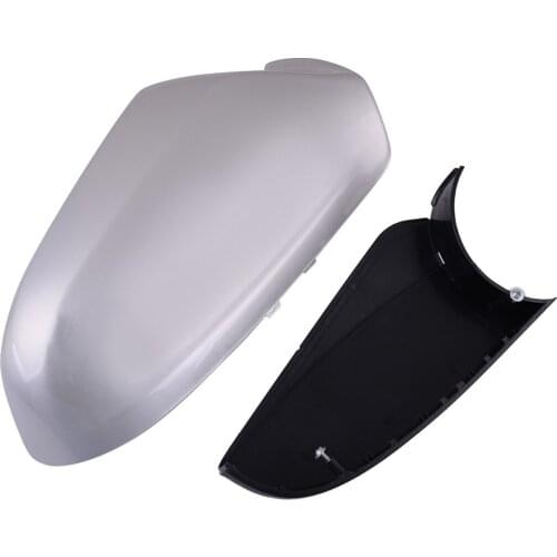 Car ABS Right Side Wing Rearview Mirror Cover & Lower Fit For Vauxhall Opel Astra H MK5 2004 2005 2006 2007 2008 2009